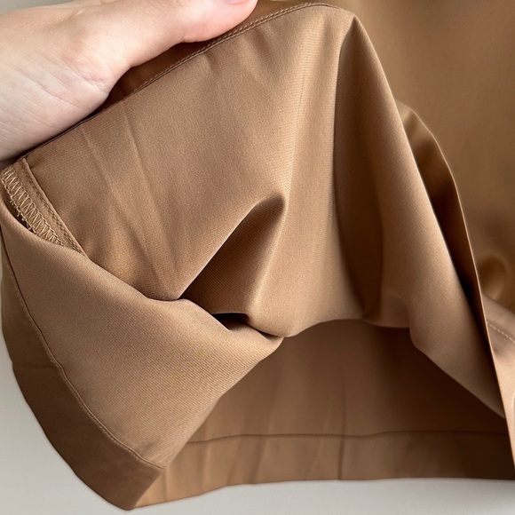 Soma Satin Tank Top, Beige/Tan, Size Medium - Picture 7 of 16